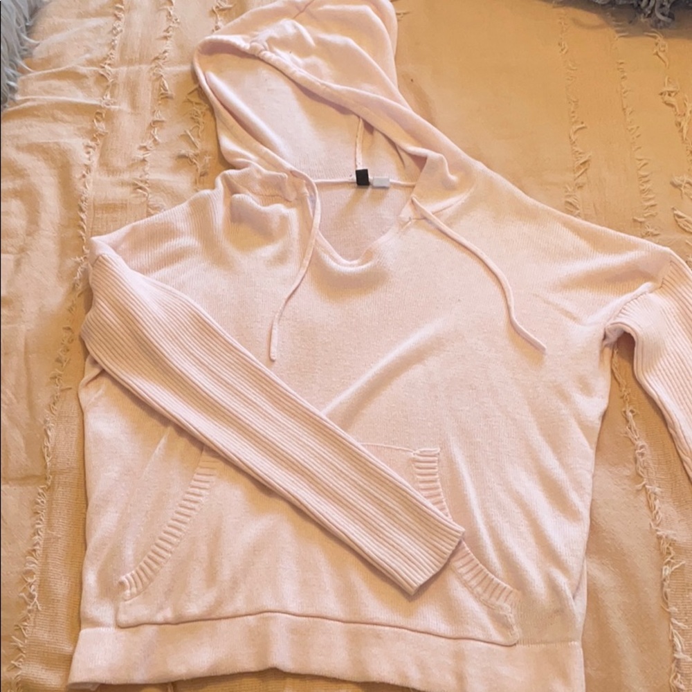 BDG Woven Hooded Sweater